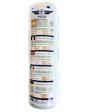 Pilot Club Disposable Neck Roll Paper 5-Rolls - 6.5cm Width - Multipurpose